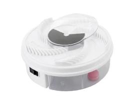 Agradável Coletor Automático Usb Destacável Armadilha de Insetos Elétrica Branca Lavável Armadilha Redonda DIERCOSY