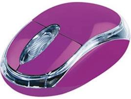Rato THINK XTRA MS1 (USB - Regular - 800 dpi - Roxo)