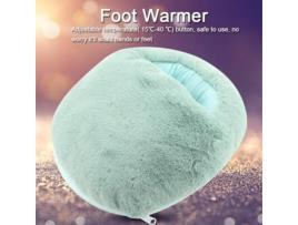 Aquecedor de Pés Usb Almofada de Aquecimento Aquecimento Elétrico para Inverno Escritório Chinelos Sapatos Verde Claro Bohushop VGEBY
