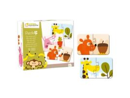 Mandarine Puzzle Associação Quem Come O Quê?