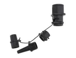 1Pc Válvulas de Ar Adaptador Conector Conversão Inflável para Caiaque Bote Guarda-Chuva Adaptador Caminhada-Acessórios de Viagem FOXNOVO
