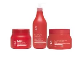 Conjunto Color Shine - Shampoo 500 ml - Máscara Capilar 500 ml - B-Tox 500 ml SACHA CARE