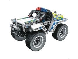 Carro De Polícia Todo-O-Terreno Amovível 199 Peças BYM