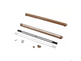 Entrada de Ar Universal Autoajustável para Módulos 15 22 e 30 Cor Madeira Clara NICOLL 1Eahfc