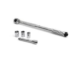 Chave Dinamométrica 1/2 28 210 Nm + Chaves Caixa 17,19 e 21 Mm DOUTORCAR