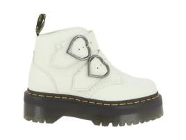 Botas de Mulher ZZZOOLIGHT Dr Martens Devon Tecido Branco (36)