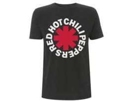 T-shirt RED HOT CHILI PEPPERS (Xl - Preto)
