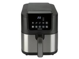 Fritadeira Sem Óleo Bourgini 5 L Livre de PFAS AirFryer Slim com cesto de Cerâmica ECO