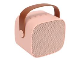 VGEBY Mini Máquina de Karaokê para Adultos e Crianças Brinquedos Trampolim Rosa Único Microfone 800Mah Bateria de Iões de Lítio