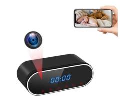 Câmera Espiã Despertador Wifi Câmera Escondida Sem Fio 1080P Hd Mini Câmera de Vigilância com Visão Noturna Detecção de Movimentome51 CHANGM