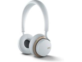 Auscultadores JAYS u (Over Ear - Branco)