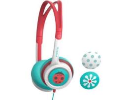 Auscultadores com Fio IFROGZ IFLTRC-TC0 (Over Ear - Azul)