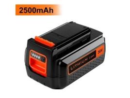 Bateria de Íon-Lítio de 2500Mah para Bateria Black & Decker Bl20362 Lbx2040-1 de 36V QINGQUE