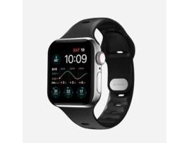 NOMAD Pulseira Esportiva Slim Apple Watch 38-41 1-8/Se/Se 2 Preto