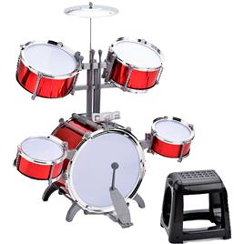 TOPBRANDS Brinquedo Bateria com Banco, +1 Ano