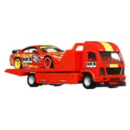 Hot Wheels Caminhão E Corrida Team Transport Nissan
