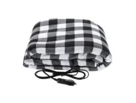 Carro com Manta Elétrica Aquecida TEMPSA 12V Caminhão Preto Branco