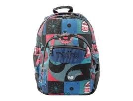 Mochila escolar Rayol TOTTO Cyber Monsters