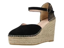 Sapatos de Mulher MACARENA Tecido Preto (38)