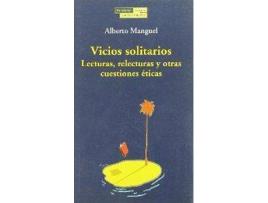 Livro Vicios Solitarios de Alberto Manguel (Espanhol)