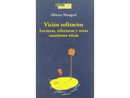 Livro Vicios Solitarios de Alberto Manguel (Espanhol)