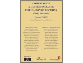 Livro Comentarios A Las Sentencias De Unificación De Doctrina. Civil Y Mercantil. Volumen 9. 2017. de Mariano Yzquierdo Tolsada (Espanhol)