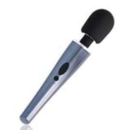 BLACK AND SILVER DEXTER MASSAGE WAND