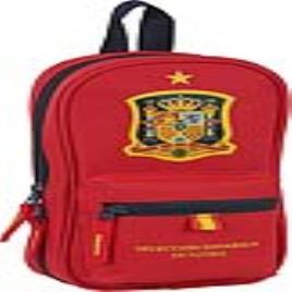 Mochila com Estojo RFEF Vermelho (33 Peças)