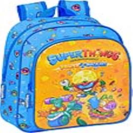 Mochila Infantil SuperThings Azul Multicolor