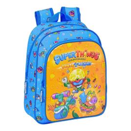 Mochila Infantil SuperThings Azul Multicolor