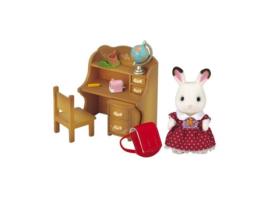 Conjunto de mesa Coelho Chocolate Freya