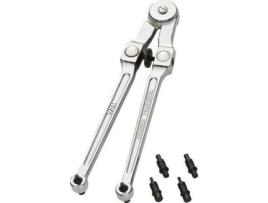 Chave de Roda Ajustável SAM OUTILLAGE 110-N Capacidade 18 a 100Mm Aço Cromo Vanádio