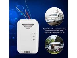 QIILU Propano Butano Sensor de Alarme de Gás Natural Propano Butano Lpg Motor Natural Casa Marinha 12V