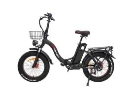 DRVETION Ct20 Bicicleta Elétrica Motor 750W Bateria 48V10Ah Pneus de 20 Freios a Óleo Preto