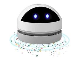 Mini Aspirador de Pó de Mesa Aspirador de Mesa Giratório 360 com Usb Recarregável Aspirador de Mesa Sem Fio High A308 CHICHENG