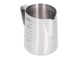 Jarro para Fazer Espuma de Leite Copo de Aço Inoxidável para Fazer Espuma de Leite Jarra de Café com Escala de Medição para KEENSO