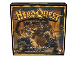 AVALON HILL HeroQuest Pack de Missão A Horda do Ogro - Versão em espanhol - Jogo de tabuleiro - AVALON HILL - 14 Anos