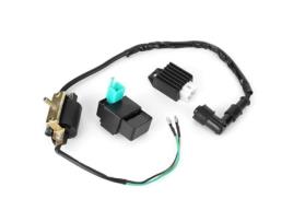 Bobina de Ignição Retificadora de Tensão FYDUN Unidade Cdi Regulador de Tensão para Pit Moto Cross Quad Atv 90Cc 110Cc 125Cc