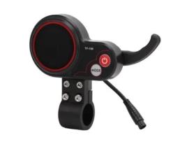 AKOZON 48V Display Tf-100 Instrumento de Comunicação de 6 Pinos com 48V Tf-100 Display para Controlador de Scooter