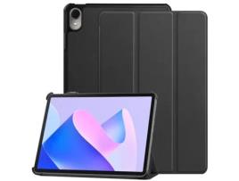 Capa Tripla de Couro Ecológico ILIKE Apple Ipad 10 2'' 2021 9ª Geração / Ipad 10 2'' 7ª Geração Preta