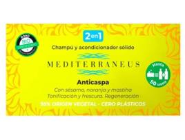 Champô e Acondicionador Sólido Anticaspa 50 g MEDITERRANEUS