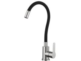 Torneira de cozinha com bica flexível preta FORMA HIBERA GRIFERS