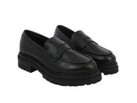 Sapatos de Mulher NEROGIARDINI Mocassino In Nera Fondo Pele Preto (36)