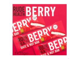 Barra Frutos Vermelhos RUDE HEALTH