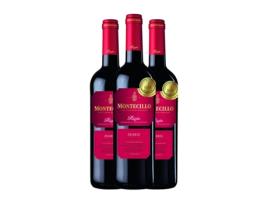 Vinho MONTECILLO Red Label Tempranillo Rioja Crianza (0.75 L - 3 Unidades)