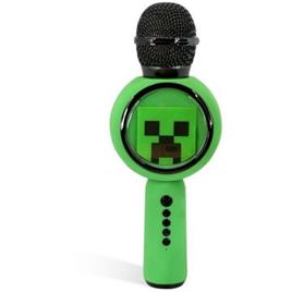 Microfone com alto-falante LED Minecraft