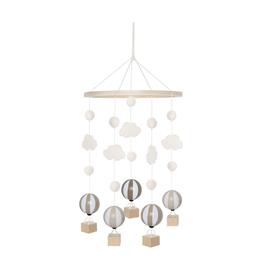 Jabadabado Móvel De Madeira De Balão De Ar Quente