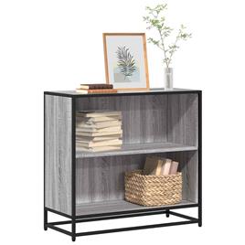 vidaXL Estante 80x35x76 cm derivados de madeira cinzento sonoma