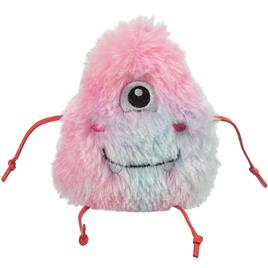 Trixie monstro de peluche para gatos com catnip - 1 unidade, azul / rosa