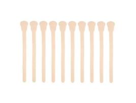Bastão de Cera de Madeira ASHATA 10 Peças em Formato de Guitarra Bastões de Cera de Madeira Aplicador de Espátulas para Remoção de Pelos Faciais Do